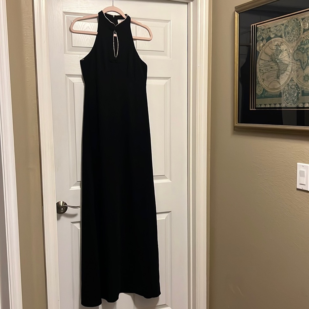 Julie Brown black evening dress